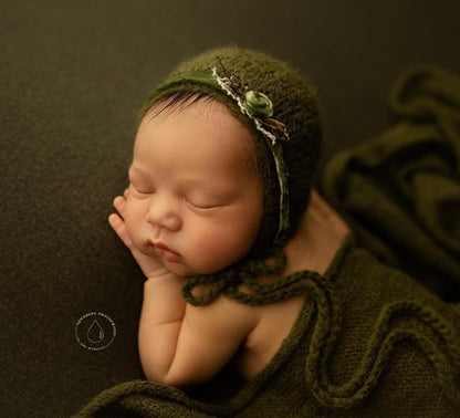 Mohair Olive Green SET