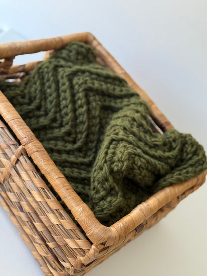 Mohair Olive Green SET