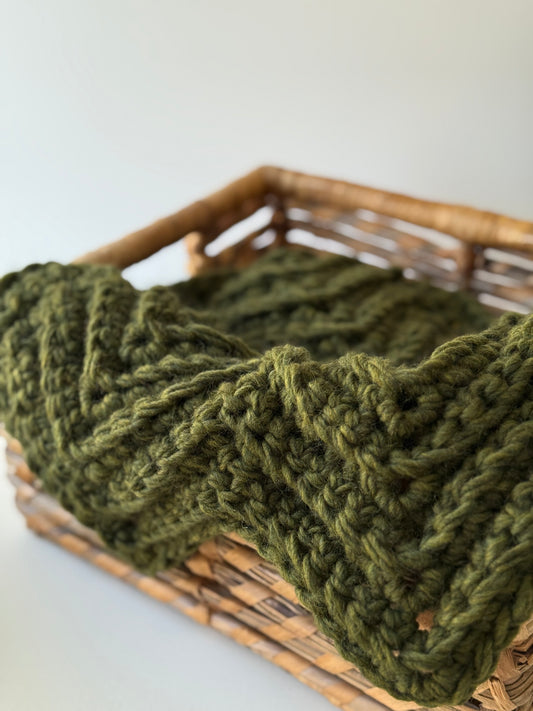 Mohair Olive Green SET