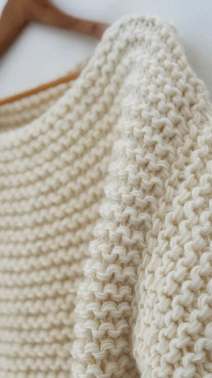 The Garter Pull - White