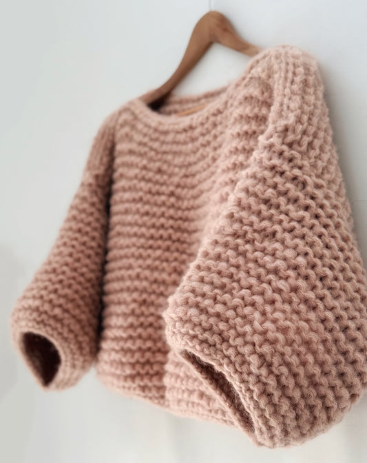 The Garter Pull - Peach Pink