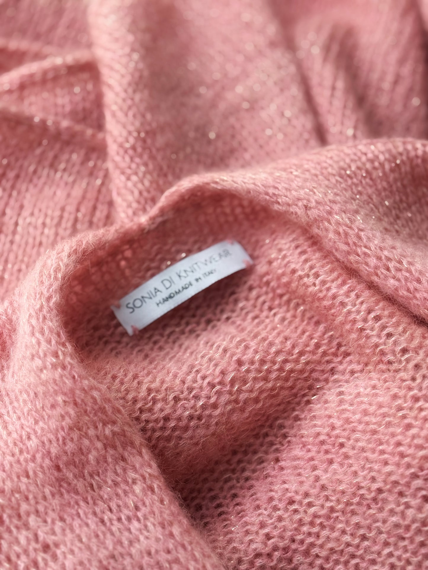 The Air Cardi Gold Pink