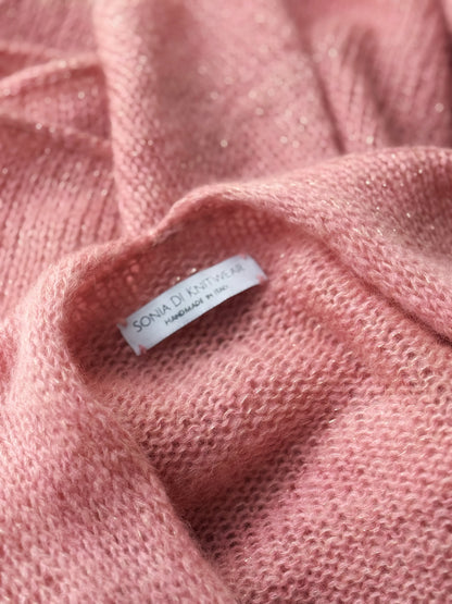 The Air Cardi Gold Pink