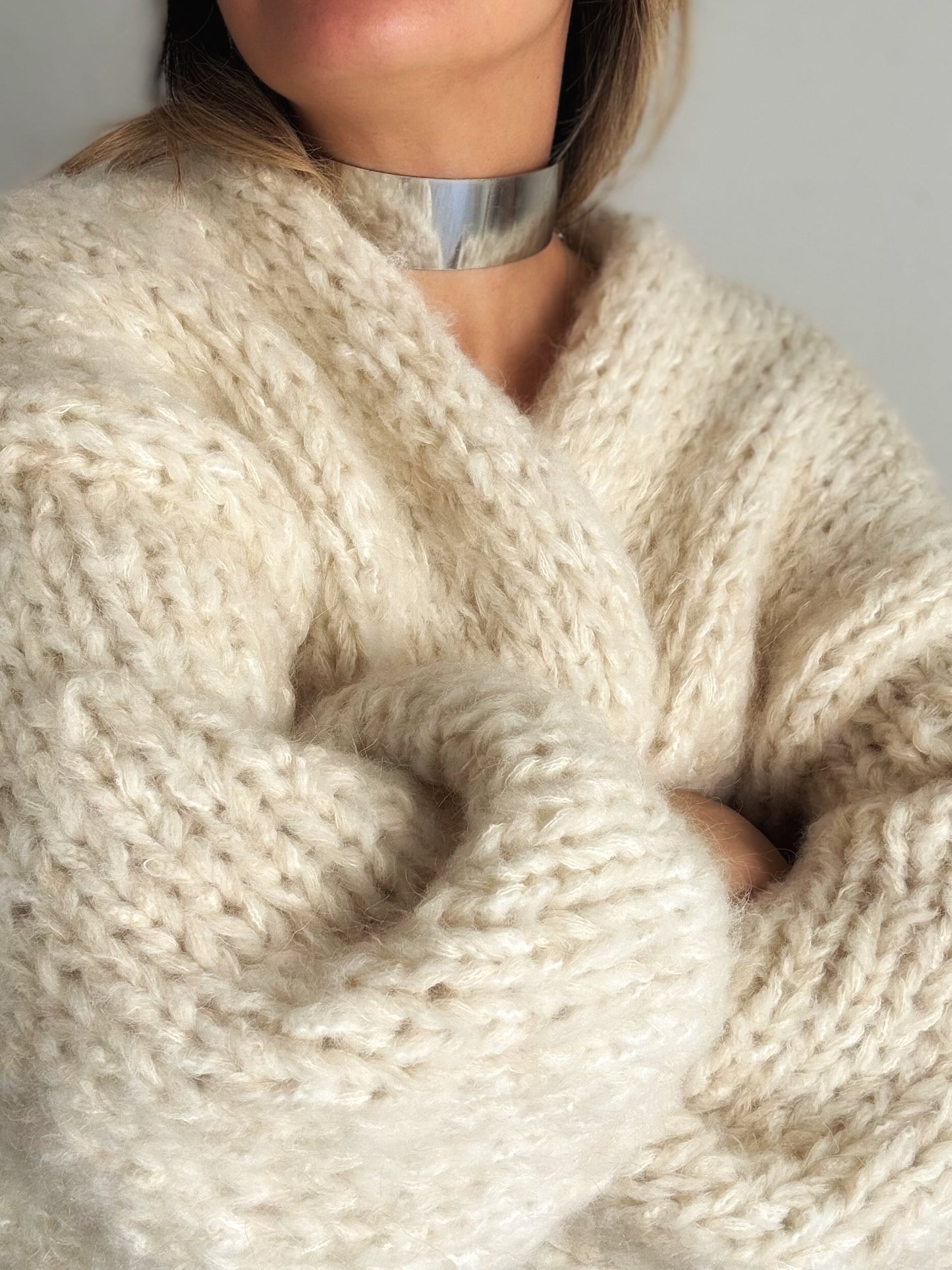 Cream Cardigan