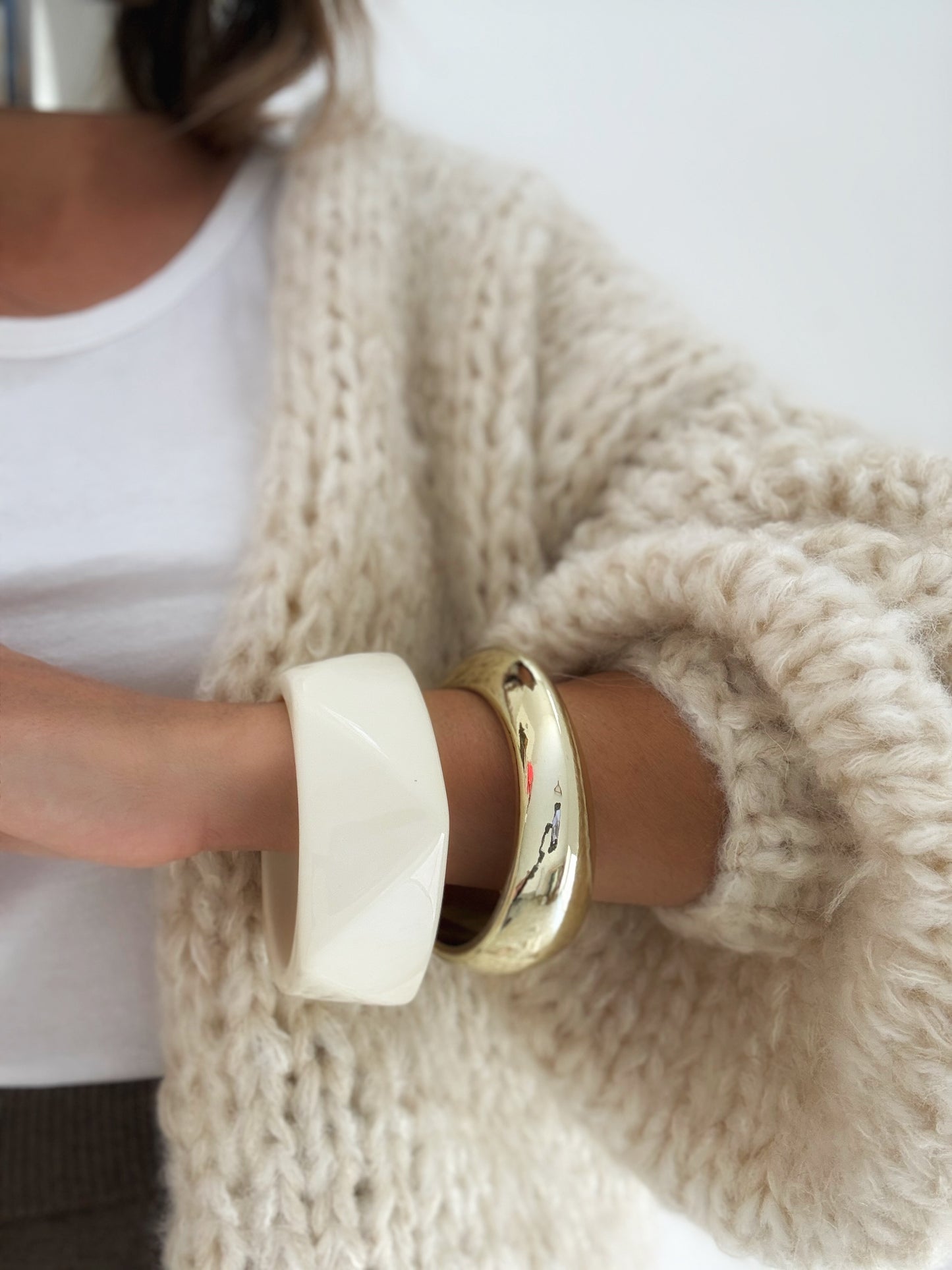 Cream Cardigan