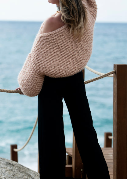 The Garter Pull - Peach Pink